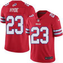 Men Buffalo Bills #23 Micah Hyde Nike Red Game NFL Jersey
